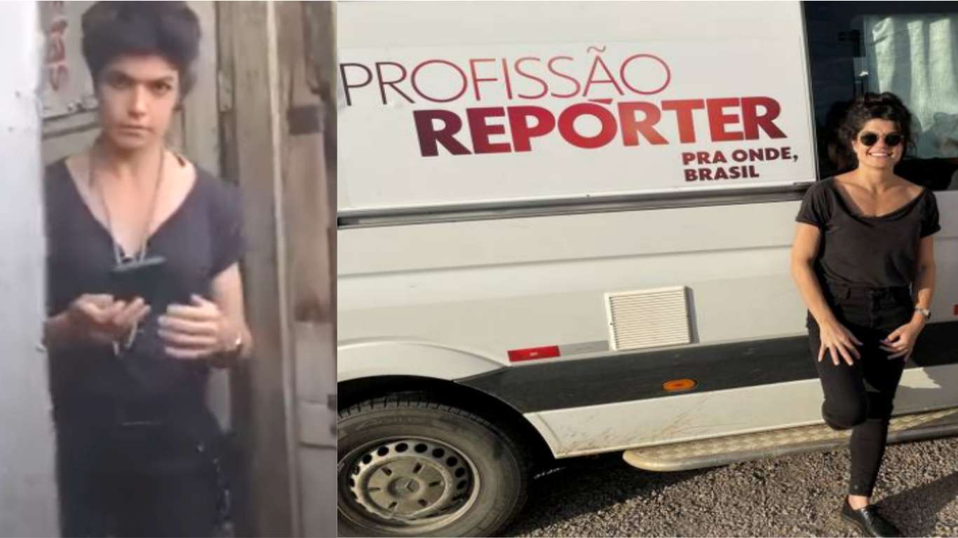 Repórter da Globo é flagrada por PM em comunidade no Guarujá (SP)