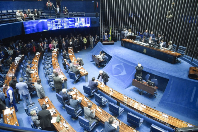 Por 43 votos a 21, Senado Federal aprova marco temporal para Terras Indígenas