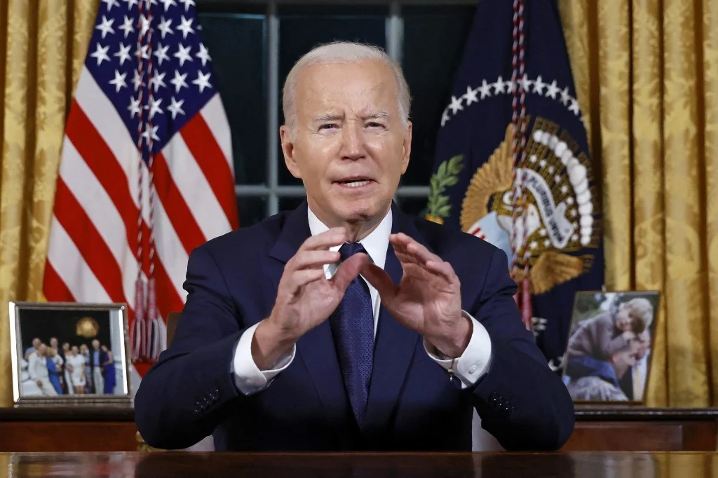 Biden compara Putin ao Hamas: “ambos querem destruir completamente uma democracia vizinha”