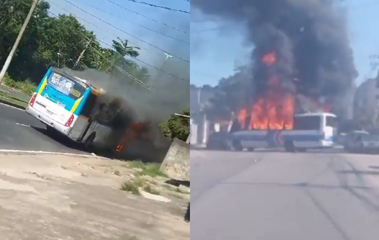  Rio de Janeiro tem 24 ônibus incendiados por criminosos da região