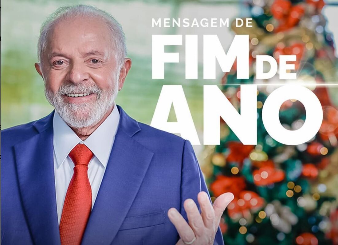 Em pronunciamento de Natal, Lula pede união entre os brasileiros: ‘Somos um mesmo povo e um só país’