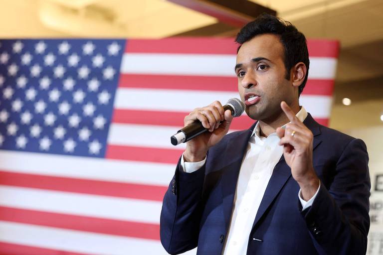 Vivek Ramaswamy suspende sua candidatura presidencial republicana em 2024 e apoia o rival Donald Trump