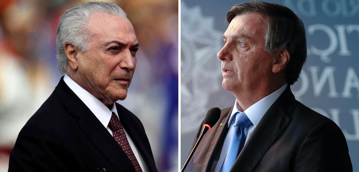 Temer diz que não há razão para que Bolsonaro seja preso