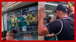 Organizada do Corinthians, Gaviões da Fiel impede embarque de bolsonaristas em metrô de São Paulo