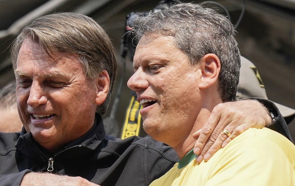 Tarcísio confirma que irá à manifestação de apoio a Bolsonaro no dia 25 na Paulista SP