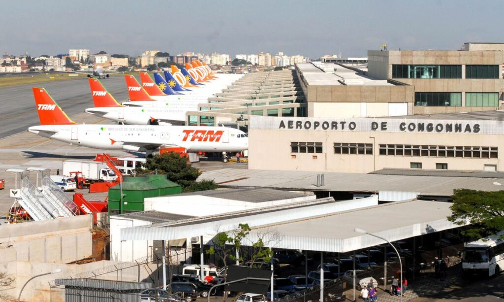  Aeroporto de Congonhas receberá R$ 2 bi para dar conta de 34% a mais de passageiros