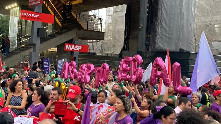 Na Paulista, marcha pede legalização do aborto