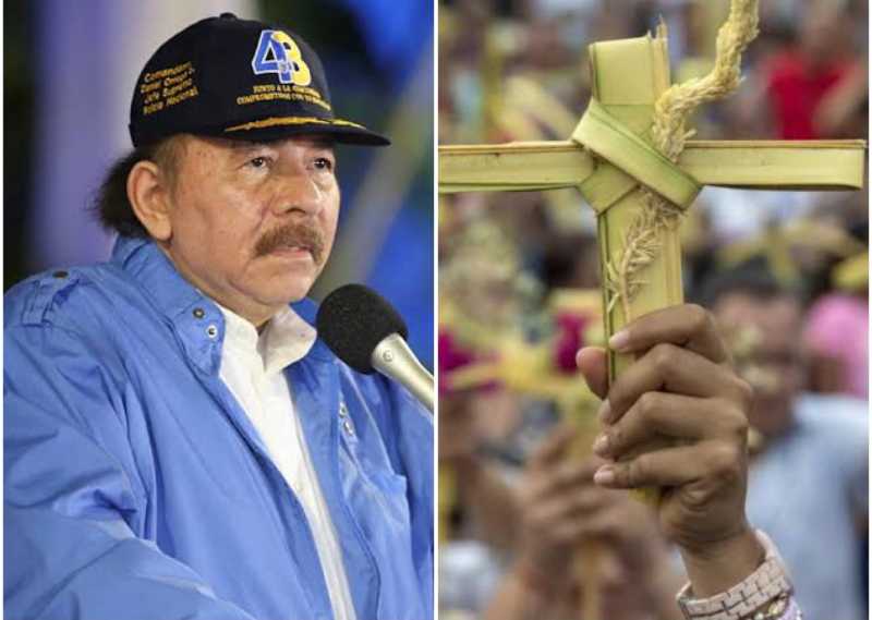 Nicarágua: Ditadura de Ortega coloca 4 mil policiais para impedir procissões da Semana Santa no país