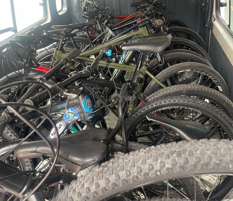 SP: Operação da polícia apreende 16 bicicletas usadas em roubos no centro