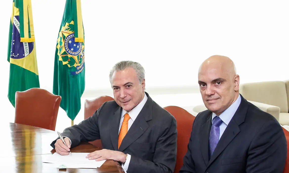 Moraes diz que “na história, não tem nenhum presidente que se iguala a Temer”