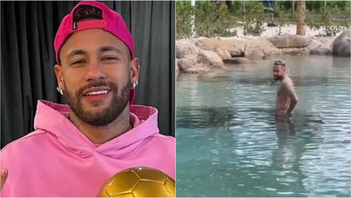 Justiça do RJ suspende multa de Neymar por construção de lago artificial em casa