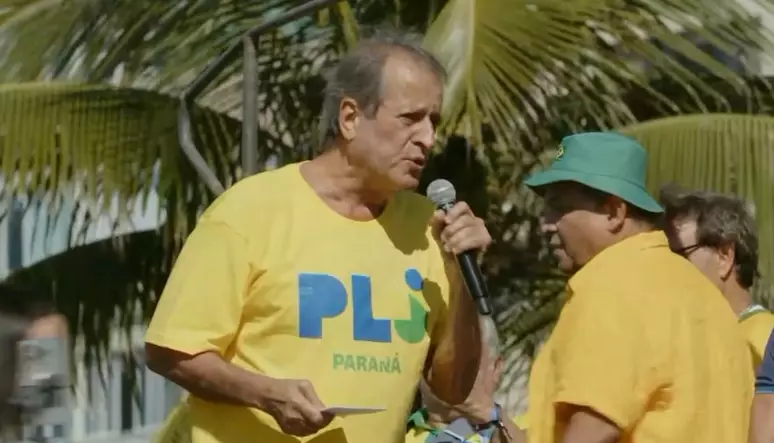 Rio de Janeiro: Para cumprir decisão de Moraes, Valdemar discursa antes de Bolsonaro em ato