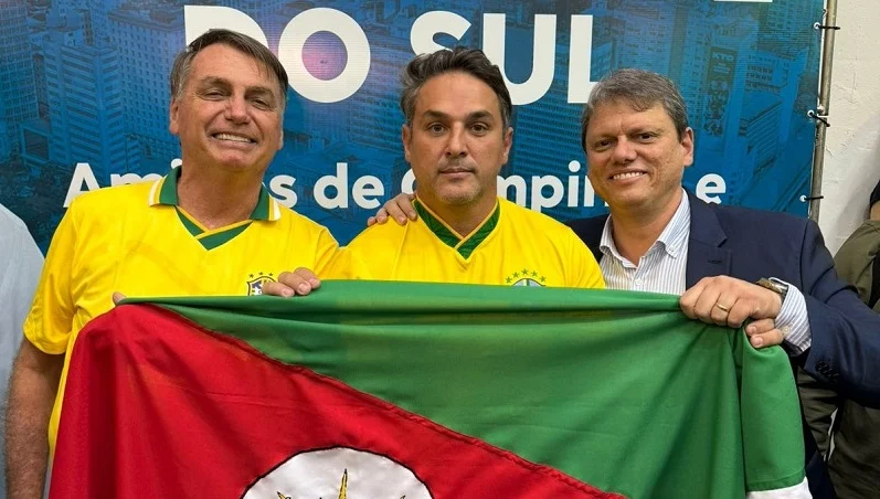 Evento de doações ao RS reúne Bolsonaro e Tarcísio em Campinas