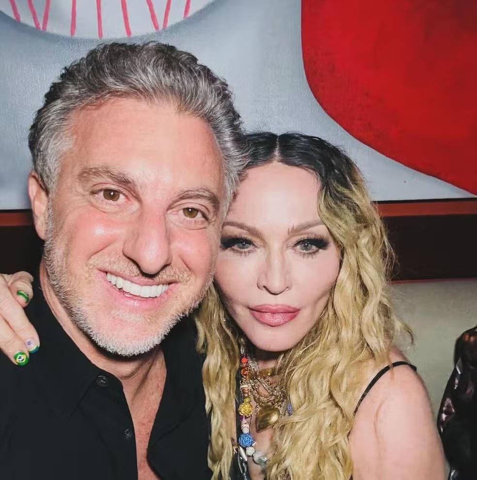 Madonna fica até as 4h em festa de Luciano Huck após show no Rio