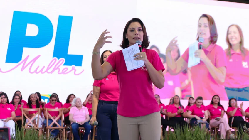 Michelle Bolsonaro e Gessy Lima participam de evento do PL Mulher do Piauí