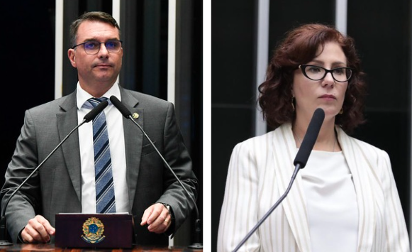 Toffoli decide manter multas a Flávio Bolsonaro e Carla Zambelli por publicações contra Lula