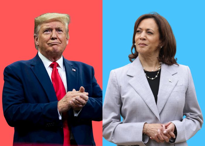 Trump tem 50,1% das intenções de voto; Kamala, 48%, diz pesquisa AtlasIntel