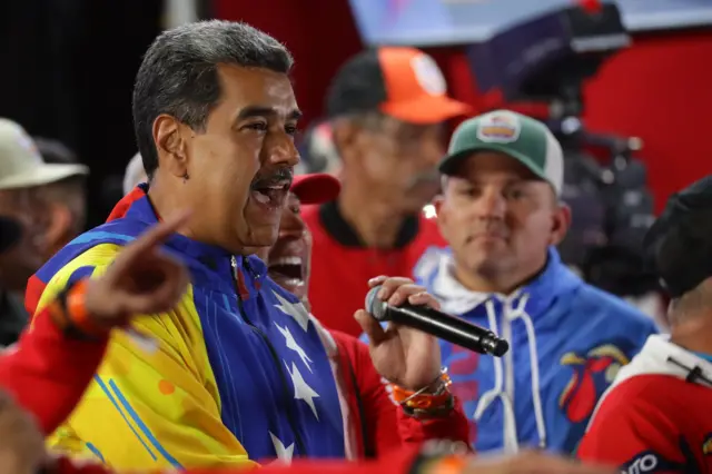 Líderes globais reagem à vitória contestada de Maduro na Venezuela