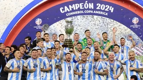 Argentina vence a Colômbia 1 X 0 e se torna a maior campeã da Copa América