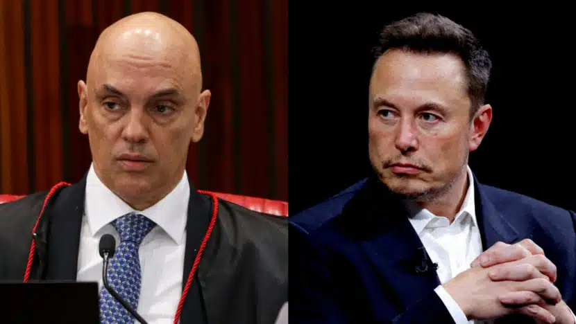 STF: Alexandre de Moraes intima Musk e ameaça retirar X do ar dentro de 24h