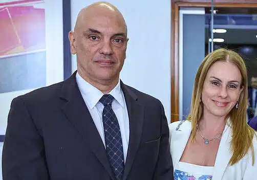 Esposa de Alexandre de Moraes pega carona em voo da Força Aérea Brasileira com ministros de Lula