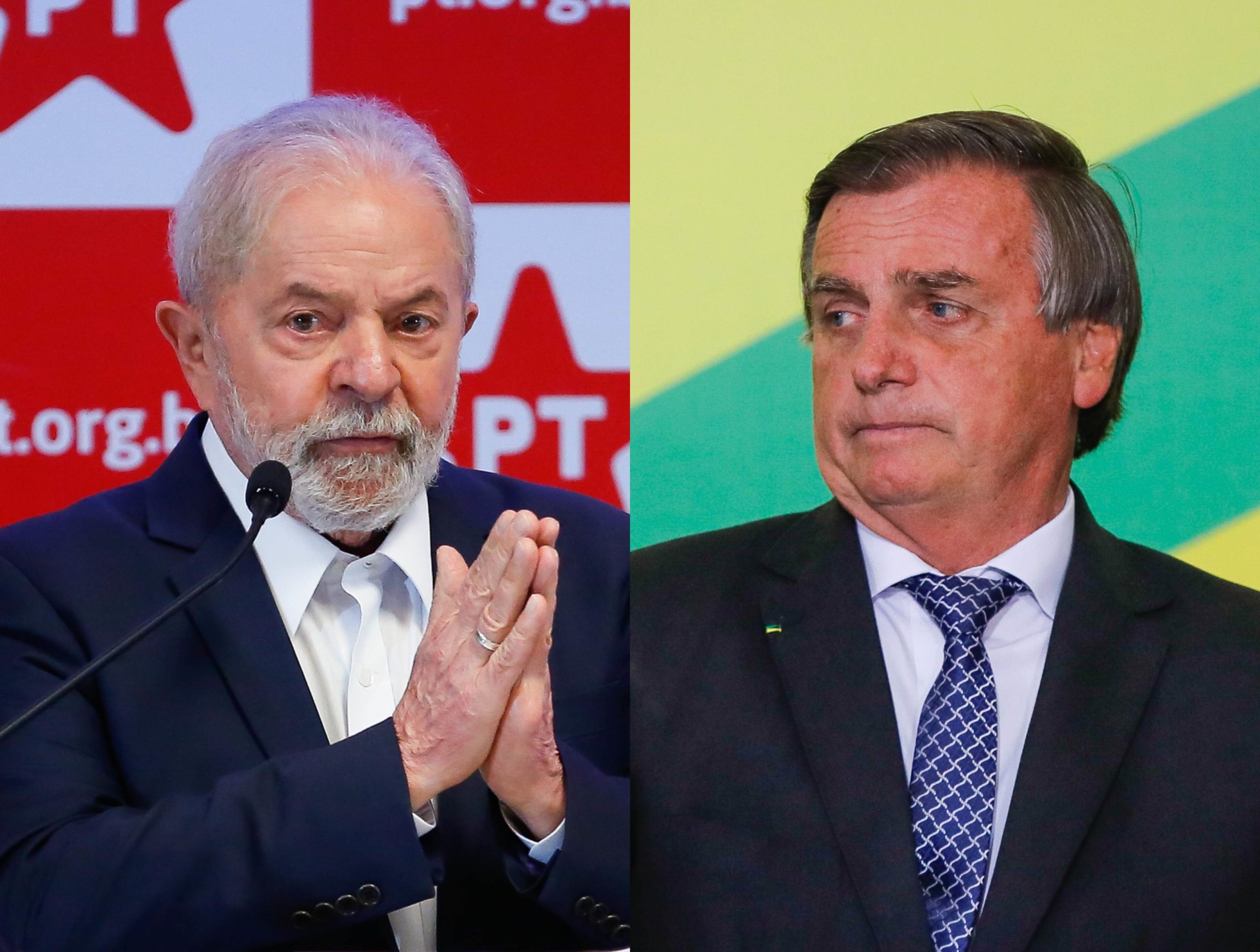 Em nova pesquisa, Bolsonaro aparece numericamente à frente de Lula