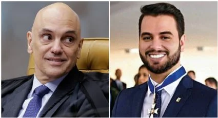 “Censura”Jornal diz que Moraes proibiu entrevista com Filipe Martins