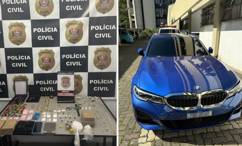 Polícia Civil prende líder do PCC no Centro de SP e apreende relógios de ouro, joias e carros de luxo que custam mais de R$ 500 mil