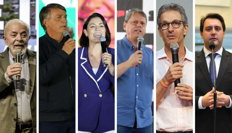 Eleições 2026: Paraná Pesquisas simula cenários com Lula contra Bolsonaro, Michelle, Tarcísio, Zema e Ratinho Júnior