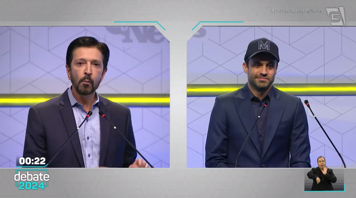 Eleições 2024: Em debate tenso, Nunes chama Marçal de “Tchutchuca do PCC”