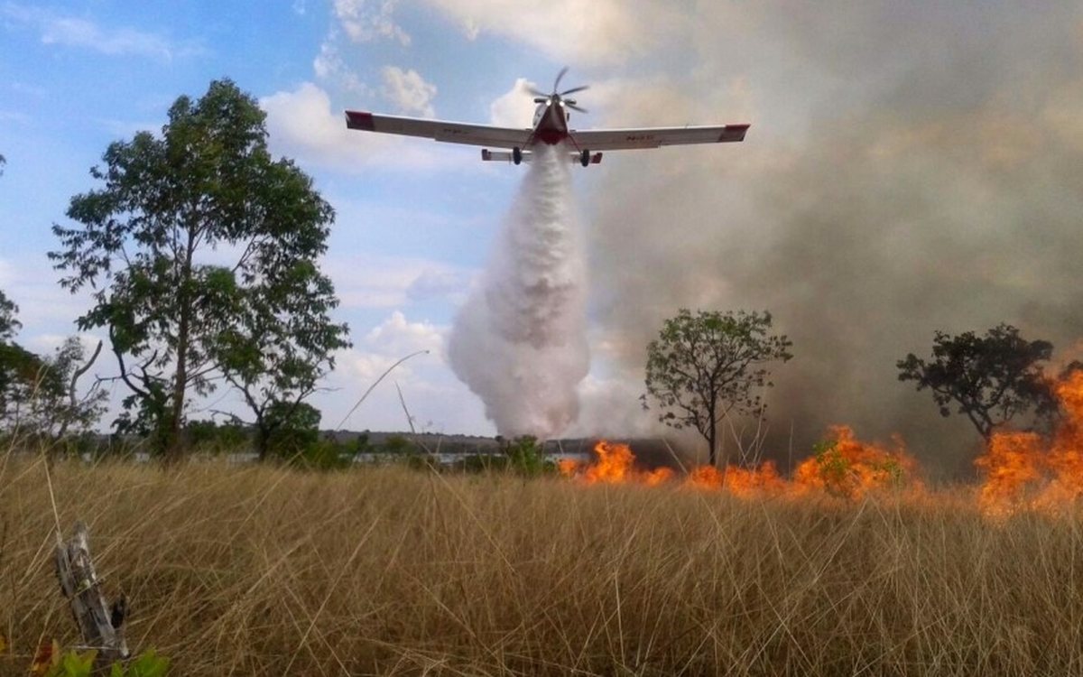 Governo de SP libera R$ 5,9 milhões para combate a incêndios florestais com aeronaves