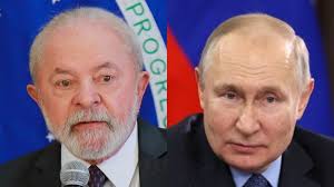 Putin liga para Lula e discute proposta de paz para guerra na Ucrânia