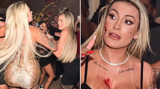 Barraco e Confusão: Andressa Urach e Juju Ferrari Trocam Agressões em Festa