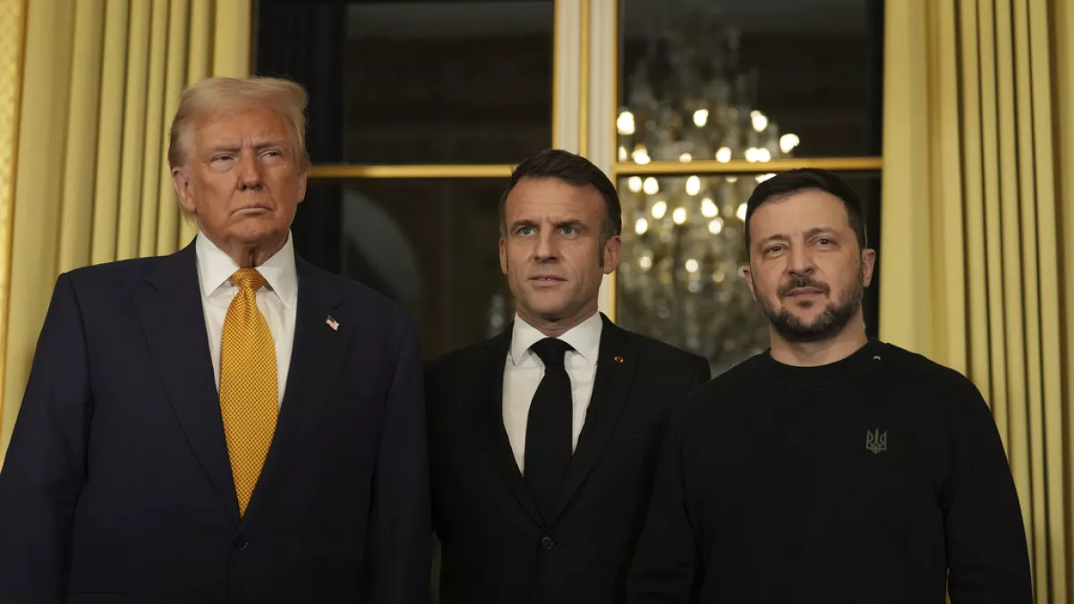 “Zelensky se encontra com Macron e Trump em Paris antes da reabertura de Notre-Dame”