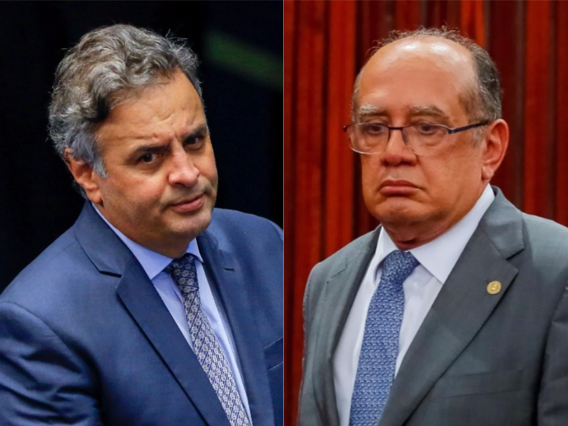 Blindagem Suprema: Gilmar Mendes Enterra Investigação contra Aécio Neves