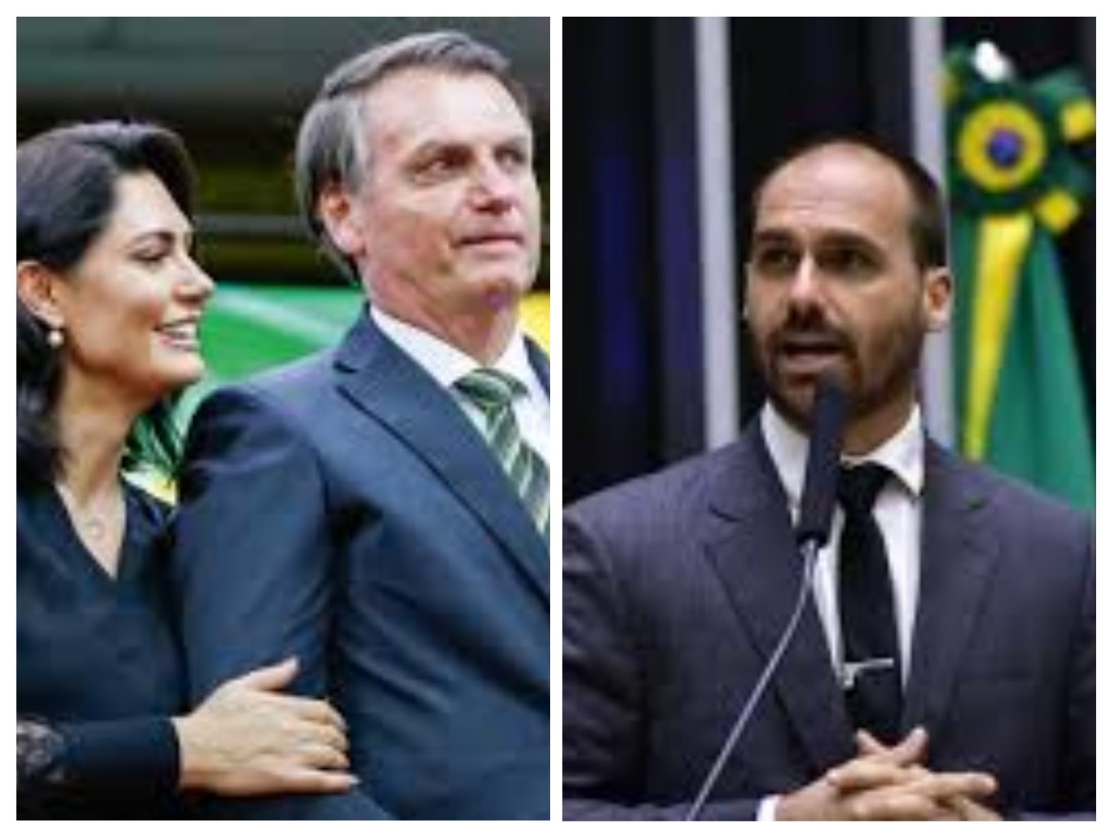 Michele e Eduardo Bolsonaro Devem Comparecer à Posse de Trump, Mas Jair Está Impedido