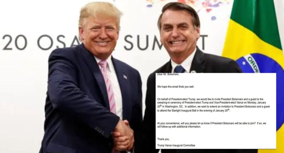 Convite de Bolsonaro para posse de Trump: Verdade ou Resposta Automática?