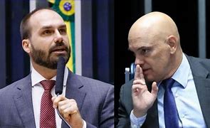 Eduardo Bolsonaro articula nos EUA projeto que pode barrar Alexandre de Moraes