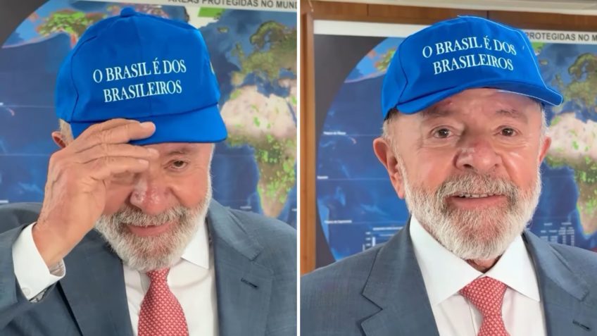 Lula Entra na ‘Guerra dos Bonés’ e Adota Peça Inspirada em Trump