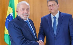 Lula e Tarcísio se reúnem para discutir túnel Santos-Guarujá