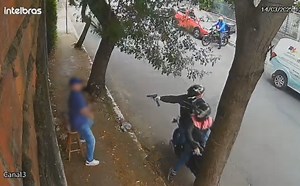 PM de folga é baleado e tem arma roubada enquanto trabalhava como segurança em padaria na Zona Sul de SP