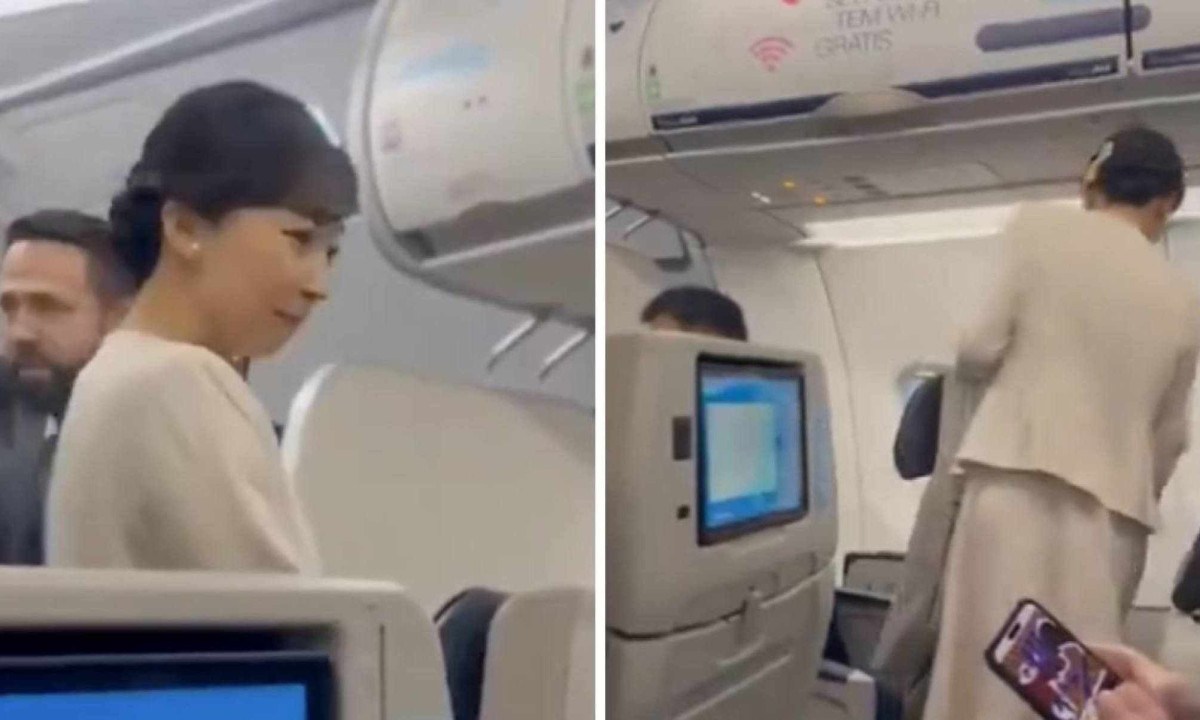 Princesa do Japão surpreende passageiros ao embarcar em voo comum no Brasil: “Parece uma boneca” Princesa do Japão surpreende passageiros ao embarcar em voo comum no Brasil: “Parece uma boneca”