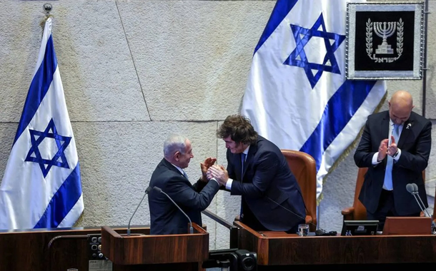 Milei anuncia transferência da embaixada argentina para Jerusalém e reforça apoio a Israel Milei anuncia transferência da embaixada argentina para Jerusalém e reforça apoio a Israel