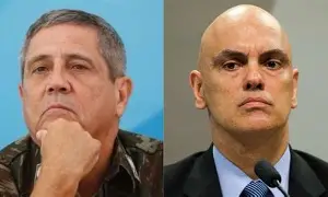 Moraes exige detalhes da viagem de Braga Netto antes de acareação com Mauro Cid