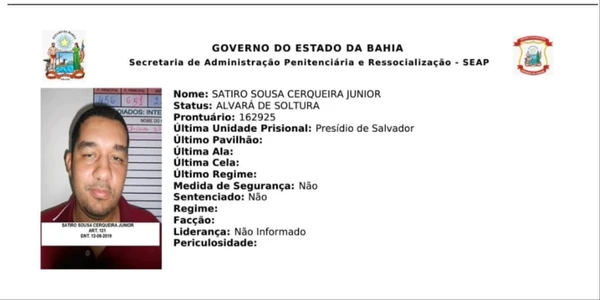 Bahia na contramão da lógica: Governo nomeia ex-presidiário por homicídio para direção de presídio e recua após repercussão Bahia na contramão da lógica: Governo nomeia ex-presidiário por homicídio para direção de presídio e recua após repercussão