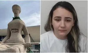 STF mantém pena de 14 anos para Débora Rodrigues, símbolo do “Perdeu, mané” STF mantém pena de 14 anos para Débora Rodrigues, símbolo do “Perdeu, mané”