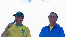 Flávio Bolsonaro garante que “vaidade não vai atrapalhar” escolha do candidato de Bolsonaro e reforça cobrança por indulto