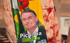 Antes do mal-estar, Bolsonaro e aliados desfrutam churrasco em frigorífico de Goiás