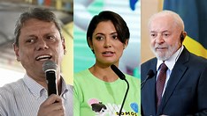 Pesquisa revela que Michelle Bolsonaro e Tarcísio de Freitas superam Lula em Santa Catarina para as eleições de 2026 Pesquisa revela que Michelle Bolsonaro e Tarcísio de Freitas superam Lula em Santa Catarina para as eleições de 2026
