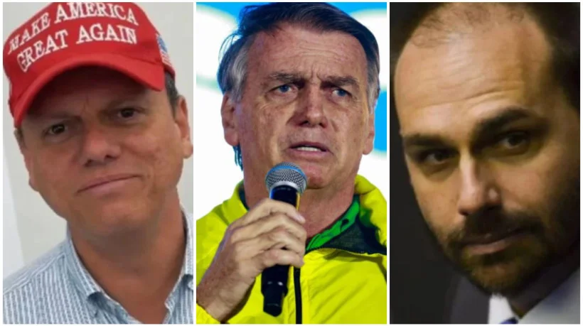 Bolsonaro apaga fogo entre Eduardo e Tarcísio e admite que filho ainda amadurece na política